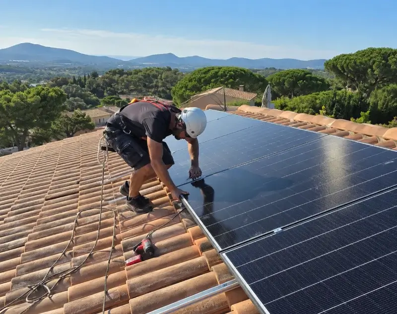 Installateur panneaux solaires Carresse-Cassaber — pose photovoltaïque sur toiture